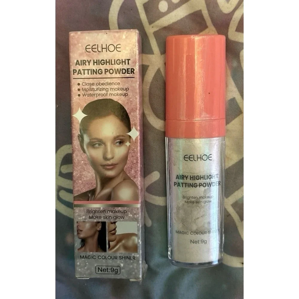 NEW Eelhoe Airy Highlight Patting Powder, White Moon Beam